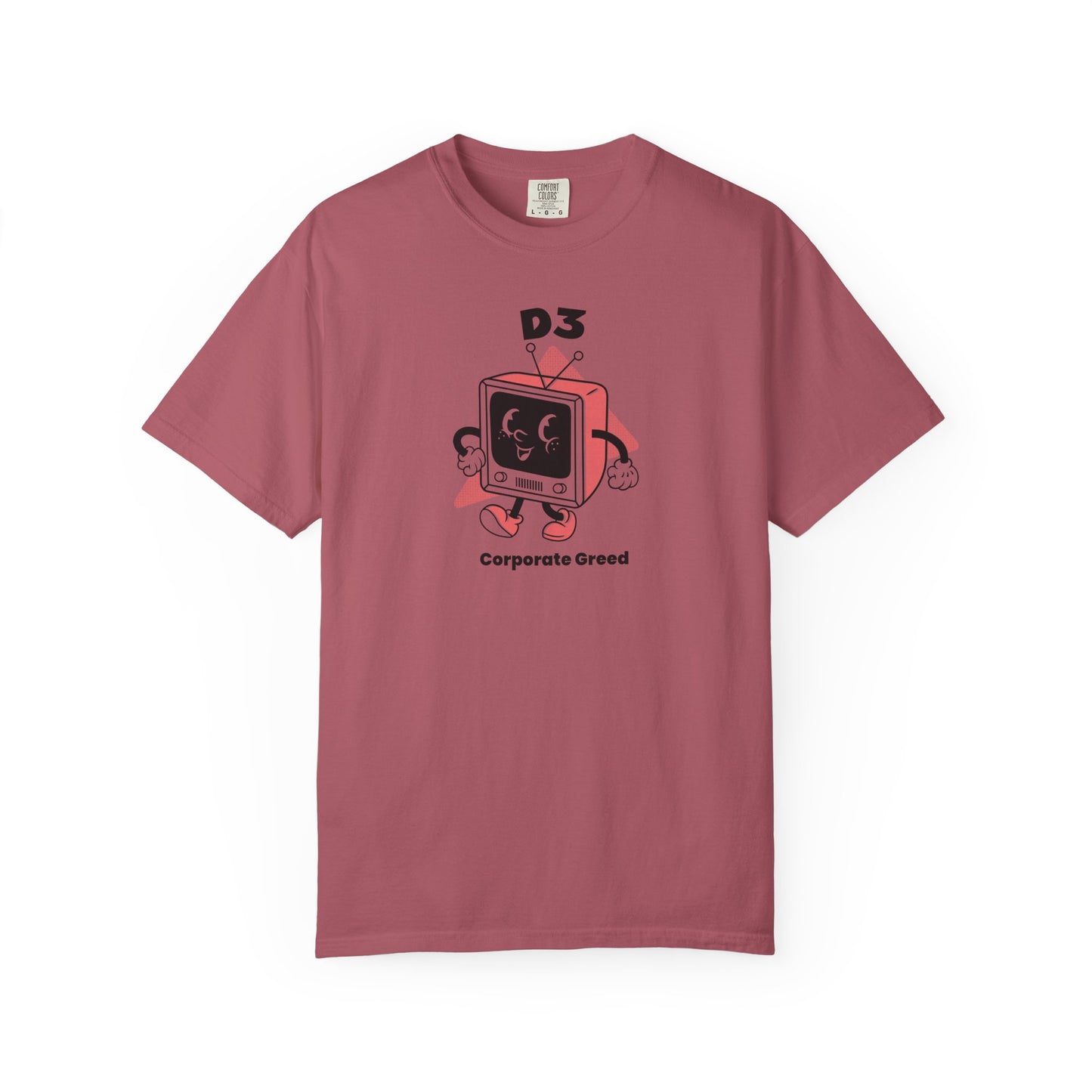 "D3 Corporate Greed" Unisex Graphic T-Shirt – Street Fight's Casual Statement Tee for Social Awareness