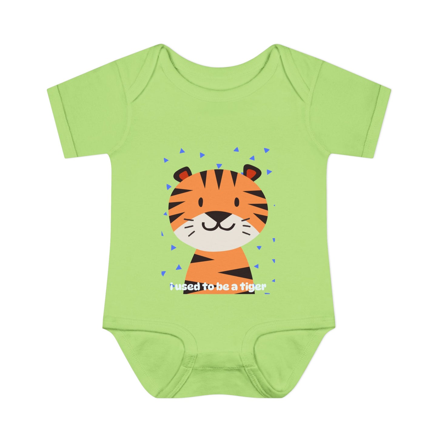 Adorable "I Used to be a Tiger" Infant Baby Rib Bodysuit