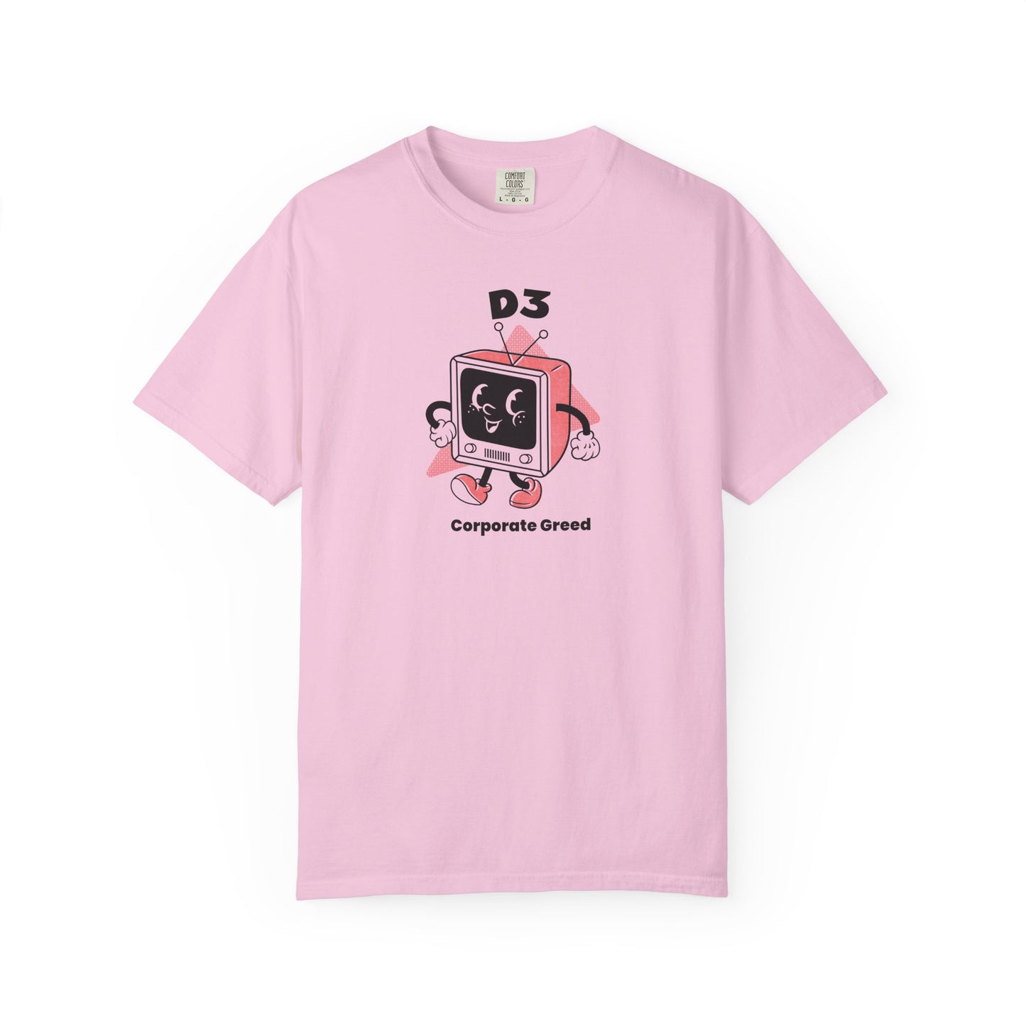 "D3 Corporate Greed" Unisex Graphic T-Shirt – Street Fight's Casual Statement Tee for Social Awareness