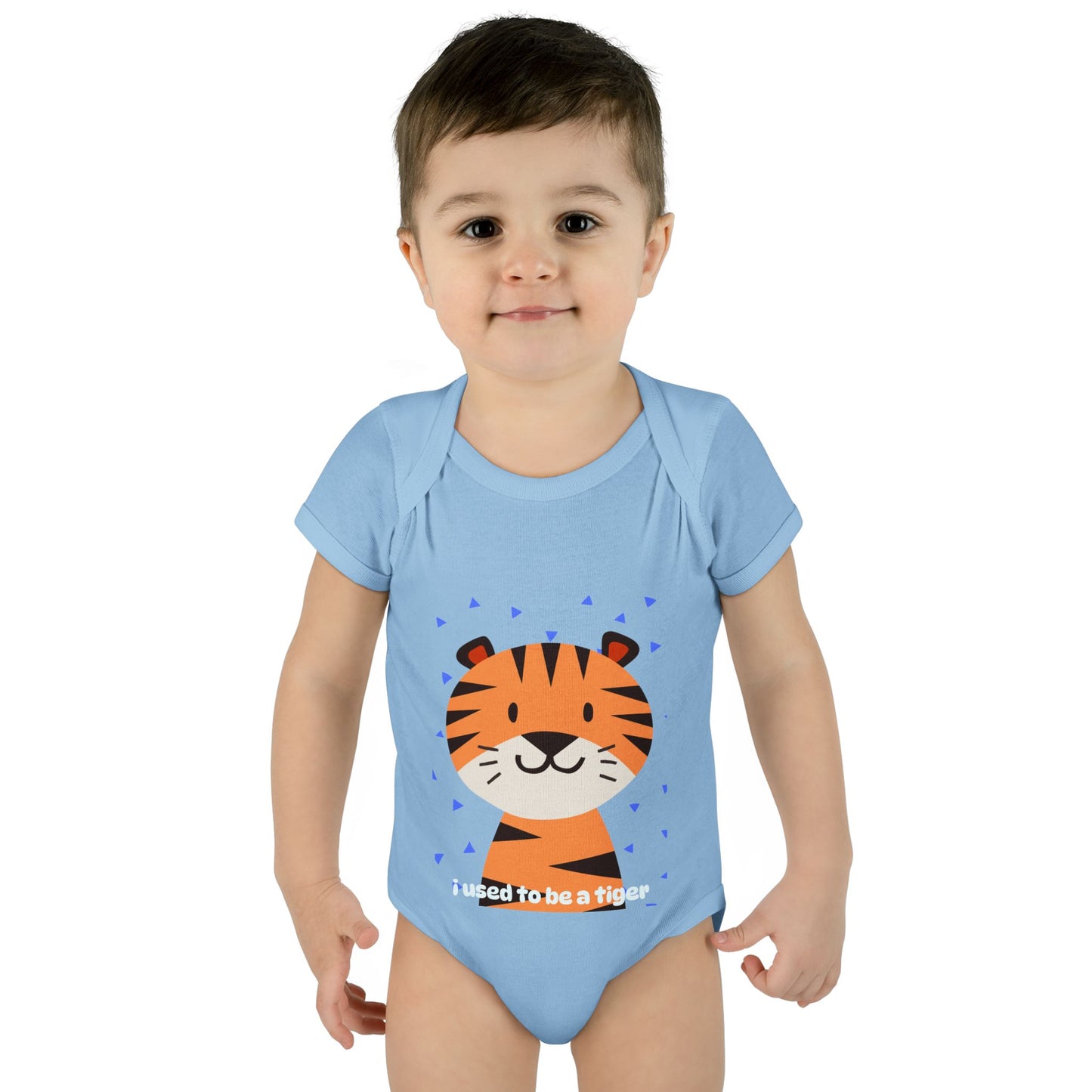 Adorable "I Used to be a Tiger" Infant Baby Rib Bodysuit