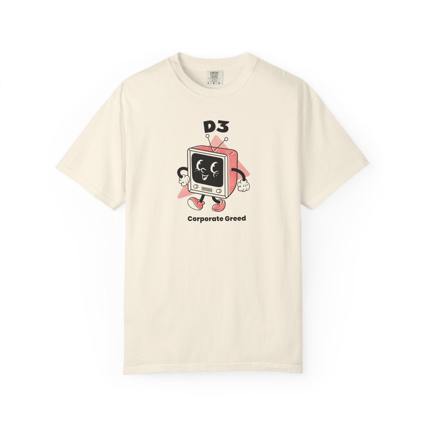 "D3 Corporate Greed" Unisex Graphic T-Shirt – Street Fight's Casual Statement Tee for Social Awareness